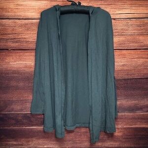 DISTRICT OPEN FRONT CARDIGAN HOODIE SIZE MEDIUM